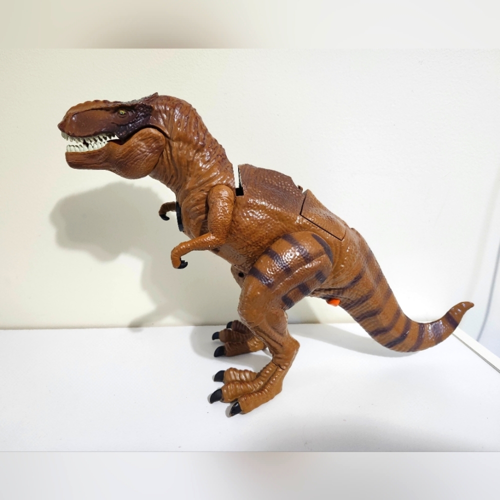 WORKING T-Rex Projector Room Guard Dinosaur Brainstorm Toys 11 inch No Discs